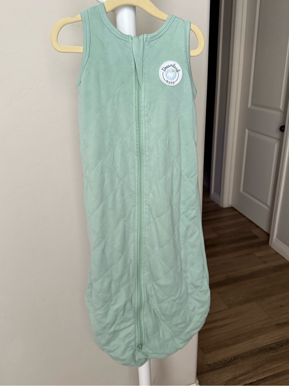 Dreamland Baby Bamboo Green Classic Nonweighted Sleep Sack 12-24 Months
